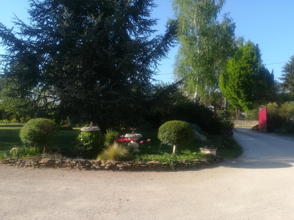 La Renaudiere En Bourgogne Gergy Exteriör bild
